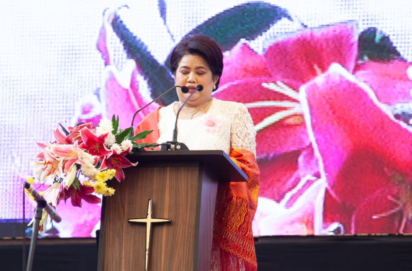 Sandra Sidabutar Apresiasi Kehadiran Ribuan Orang di Paskah Raya HKBP Pulau Jawa