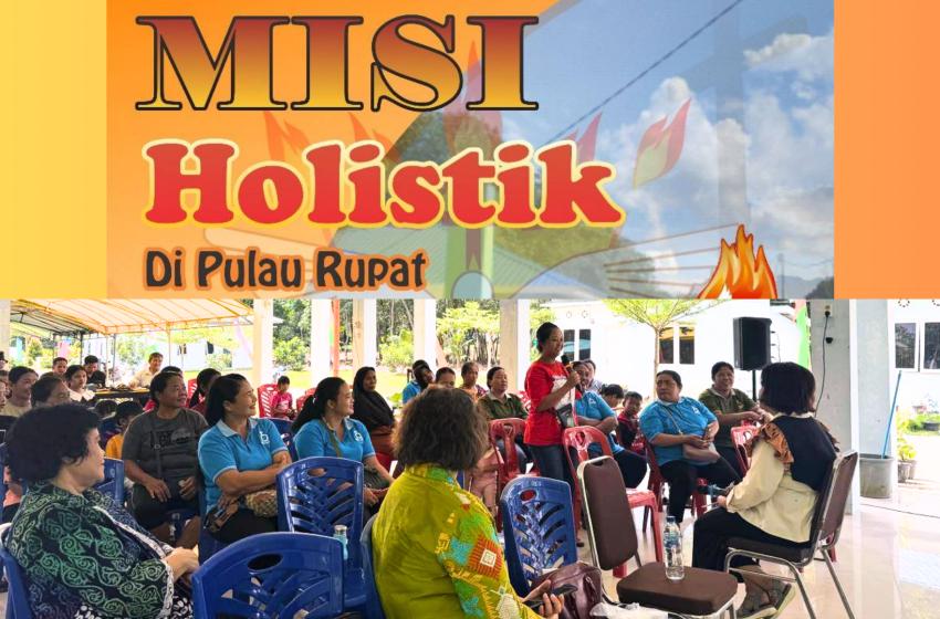 Sandra Sidabutar Beri Penyuluhan Program Misi Holistik di Pulau Rupat