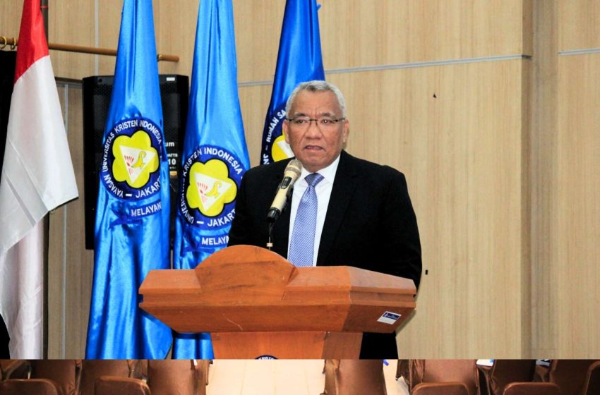 St. David Tobing Dilantik Menjadi Ketua Yayasan UKI