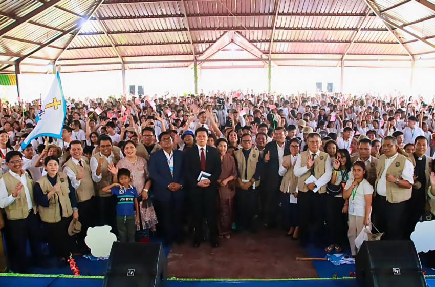 Kadep Koinonia Tutup Jambore Nasional Sekolah Minggu HKBP 2025 dengan Sukacita: “Transformasi oleh Roh Allah – Aku Anak yang Berani!”