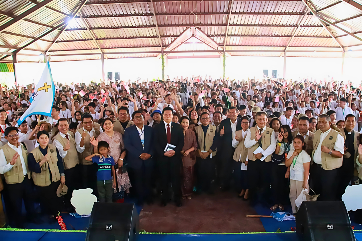 Kadep Koinonia Tutup Jambore Nasional Sekolah Minggu HKBP 2025 dengan Sukacita: “Transformasi oleh Roh Allah – Aku Anak yang Berani!”