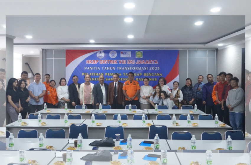 MENUJU GEREJA TANGGUH BENCANA: BASARNAS Beri Pelatihan di HKBP Distrik Jakarta