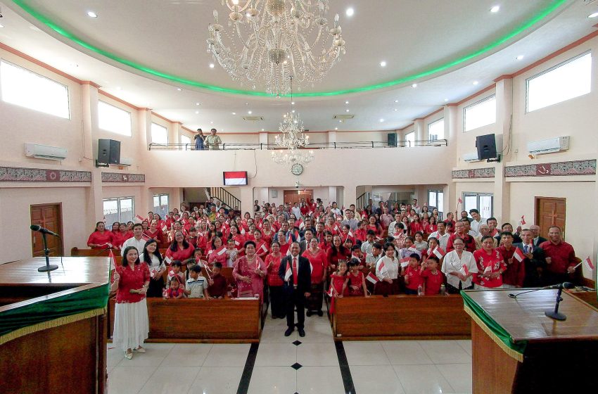  HKBP Cilincing Rayakan Kemerdekaan RI KE-80 