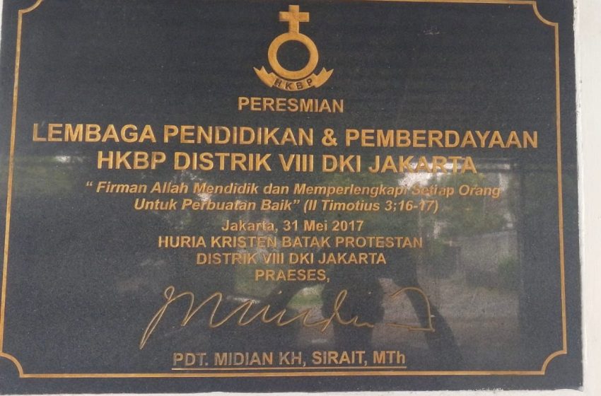  Gerak Cepat Praeses: Respons Pembenahan Gedung Lembaga Pendidikan dan Pemberdayaan HKBP Distrik Jakarta
