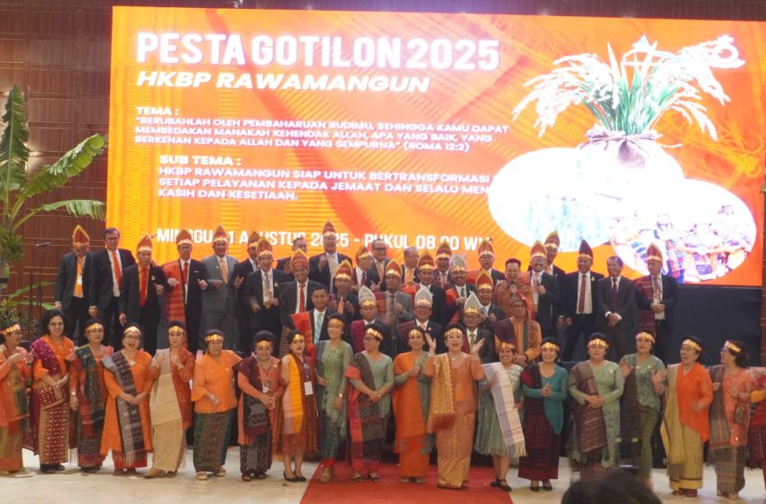 Pesta Gotilon HKBP Rawamangun, Tuai Sukacita bagi Kemuliaan Nama Tuhan