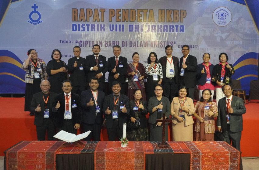 Rapat Pendeta Distrik Jakarta Berlangsung Tertib dan Hikmat