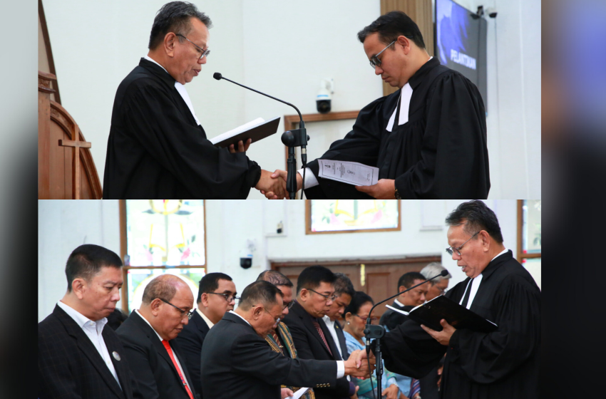  Praeses Lantik Kabid Diakonia dan Pokja Diakonia Distrik Jakarta