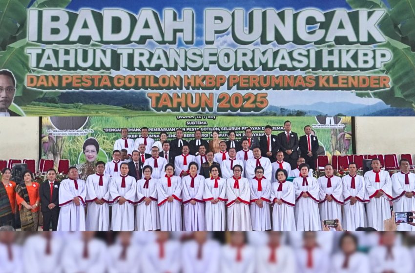 Sukacita Ibadah Puncak Tahun Transformasi HKBP dan Pesta Gotilon HKBP Perumnas Klender
