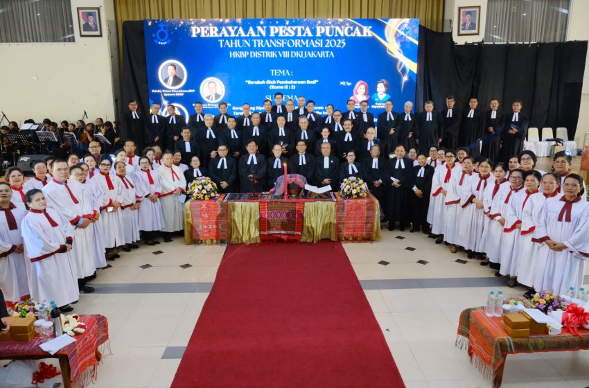 Sukacita Perayaan Pesta Puncak Tahun Transformasi HKBP Distrik VIII DKI Jakarta