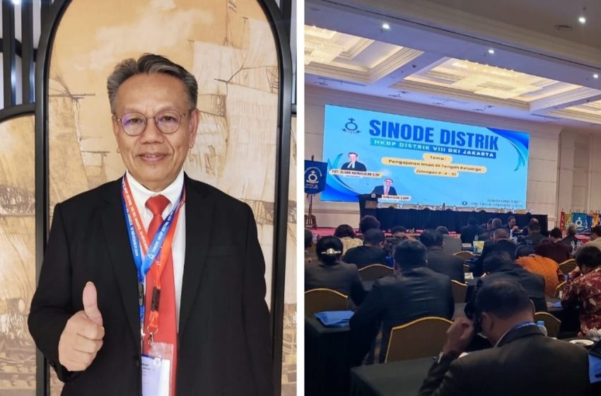 Sambutan Praeses HKBP Distrik VIII DKI Jakarta, Pdt. Oloan Nainggolan, S.Th., pada Sinode Distrik Jakarta