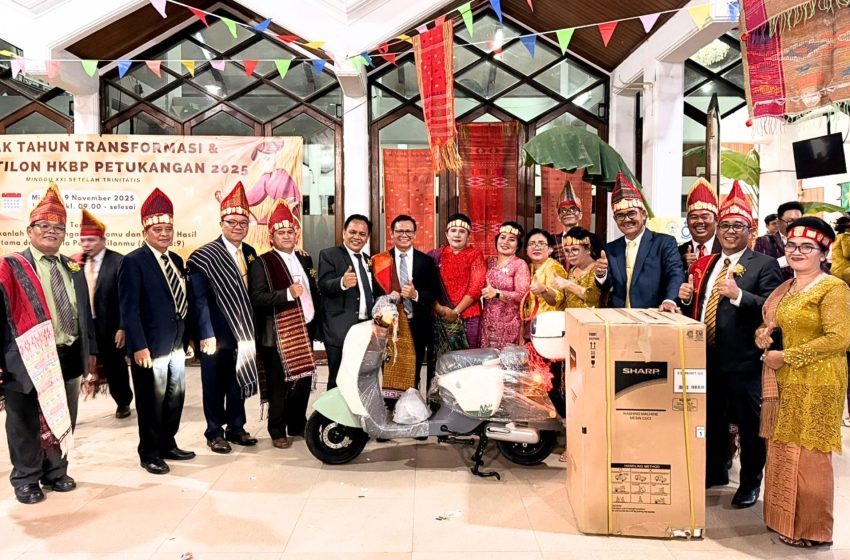 HKBP Petukangan Gelar Pesta Gotilon dan Tahun Transformasi 2025