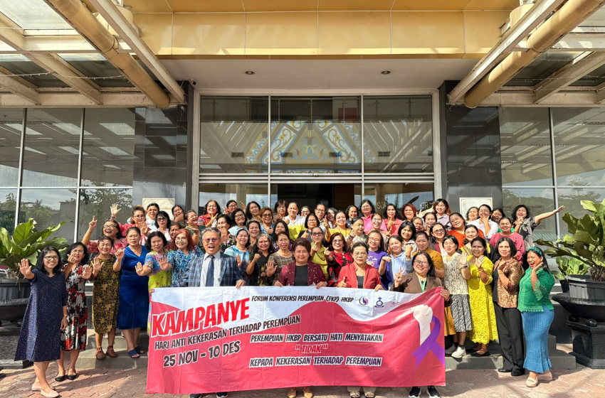  Sambut Kampanye 16 HAKTP, PPD HKBP Distrik VIII DKI Jakarta Serukan Komitmen Nyata Dukung Perlindungan Perempuan