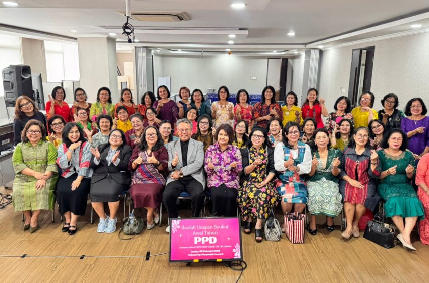  PPD HKBP Distrik DKI Jakarta Gelar Ibadah Syukur Awal Tahun 2026