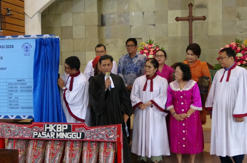 Tahun Transformasi 2026 Resmi Dilaunching HKBP Resort Pasar Minggu Usung Tema “Pengajaran Iman Di Tengah Keluarga”