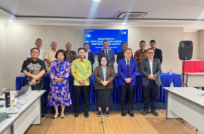 Matangkan Program 2026, MPSD HKBP Distrik VIII DKI Jakarta Gelar Rapat Strategis