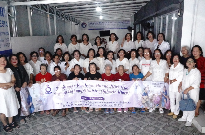  Ina Hanna HKBP Distrik VIII DKI Jakarta Gelar Kunjungan Kasih ke Yayasan Bunga Bakung Ministry