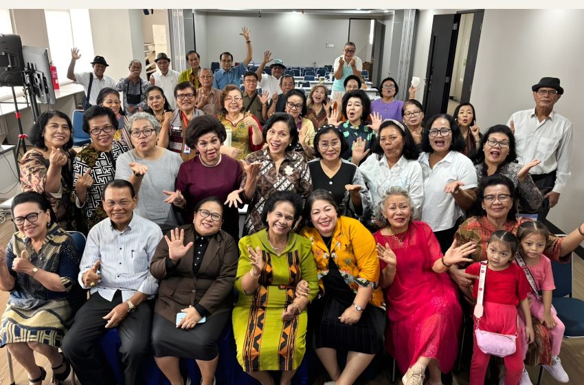  Panitia Lansia Bertalenta Tuntaskan Laporan Pertanggungjawaban Kebaktian Triwulanan dan Senam Sehat Lansia