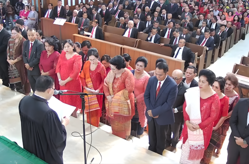 HKBP Taman Mini Lantik Pengurus Seksi Periode 2026–2028, Perkuat Pelayanan Jemaat