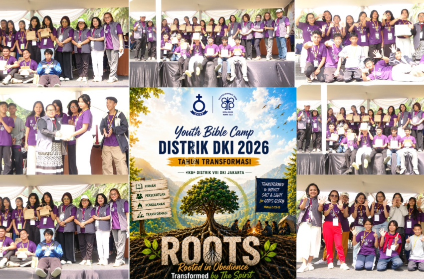PANITIA TAHUN TRANSFORMASI HKBP DISTRIK VIII DKI JAKARTA GELAR YOUTH BIBLE CAMP 2026 DI GUNUNG MAS PUNCAK