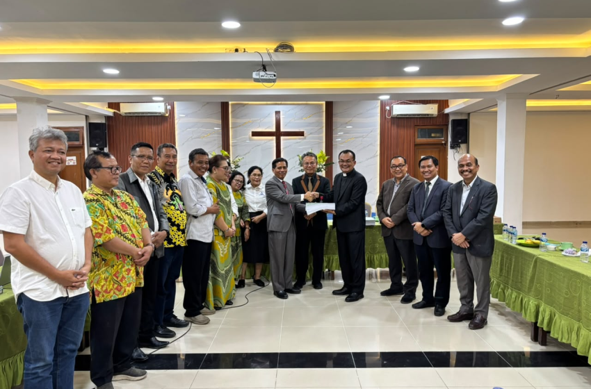 Praeses HKBP Distrik VIII DKI Jakarta Pimpin Serah Terima Pendeta HKBP Resort Pasar Minggu Jakarta Selatan