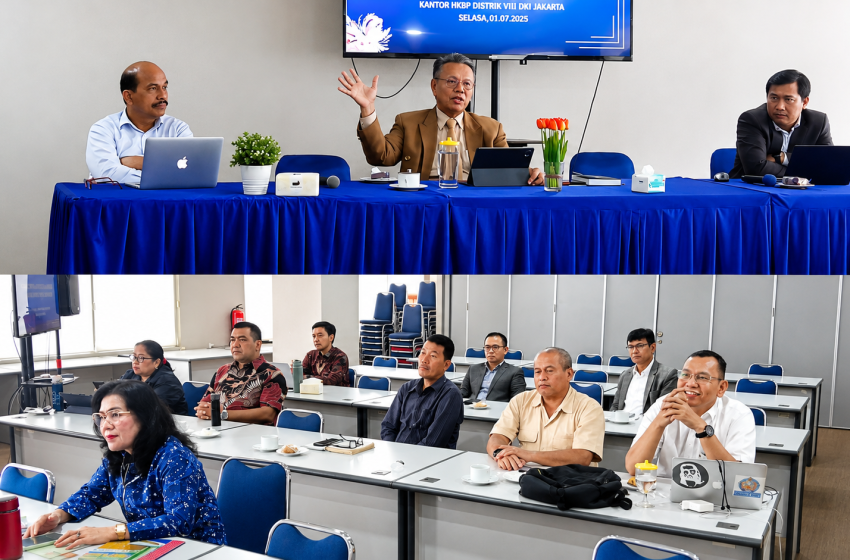 Praeses Pimpin Rapat MPSD HKBP Distrik VIII DKI Jakarta Matangkan Persiapan Sinode Distrik 2026