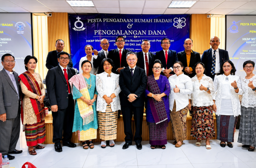 68 Tahun Berdiri Tanpa Gedung, HKBP Menteng Lama Gembira Galang Dana Pembangunan Gedung Gereja