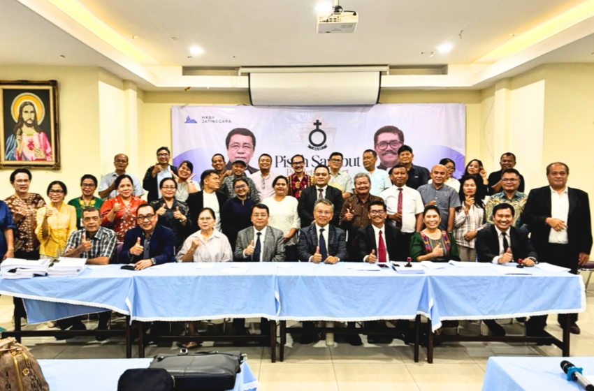 PRAESES PIMPIN SERAH TERIMA PENDETA HKBP JATINEGARA, APRESIASI DEDIKASI PDT. TULUS OMPUSUNGGU