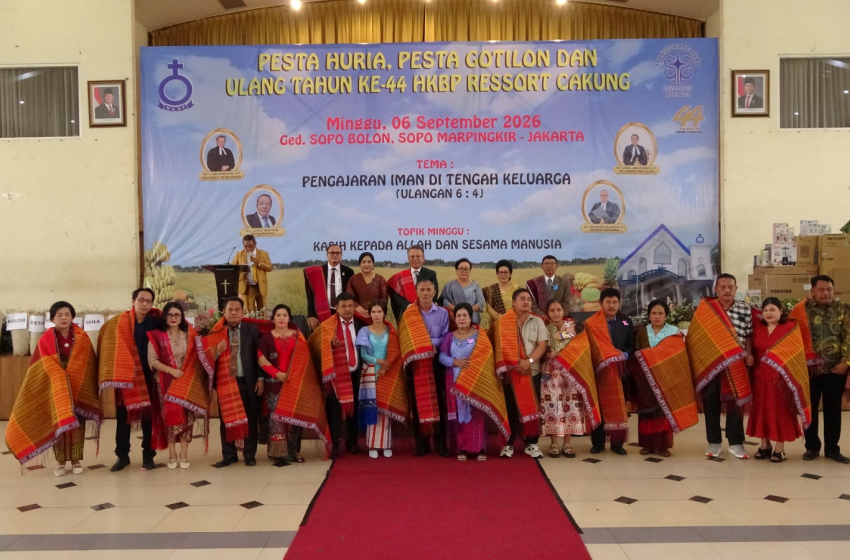  HKBP Resort Cakung Rayakan Pesta Huria, Pesta Gotilon dan HUT ke-44